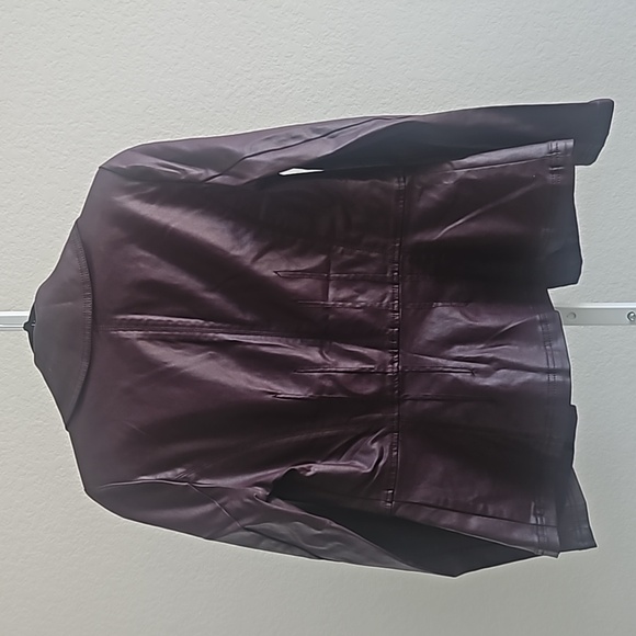 COPY - Coated Zip Front Jacket, NWT - Picture 8 of 8